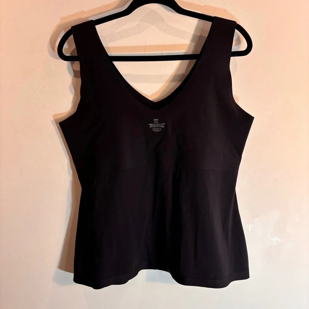 KNIX Sz XXXL+ Luxelift Tank Soft Cup Built in Bra Shapewear Comfort Wide Straps - Picture 6 of 7